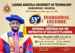 53rd Inaugural Lecture Live Streaming
