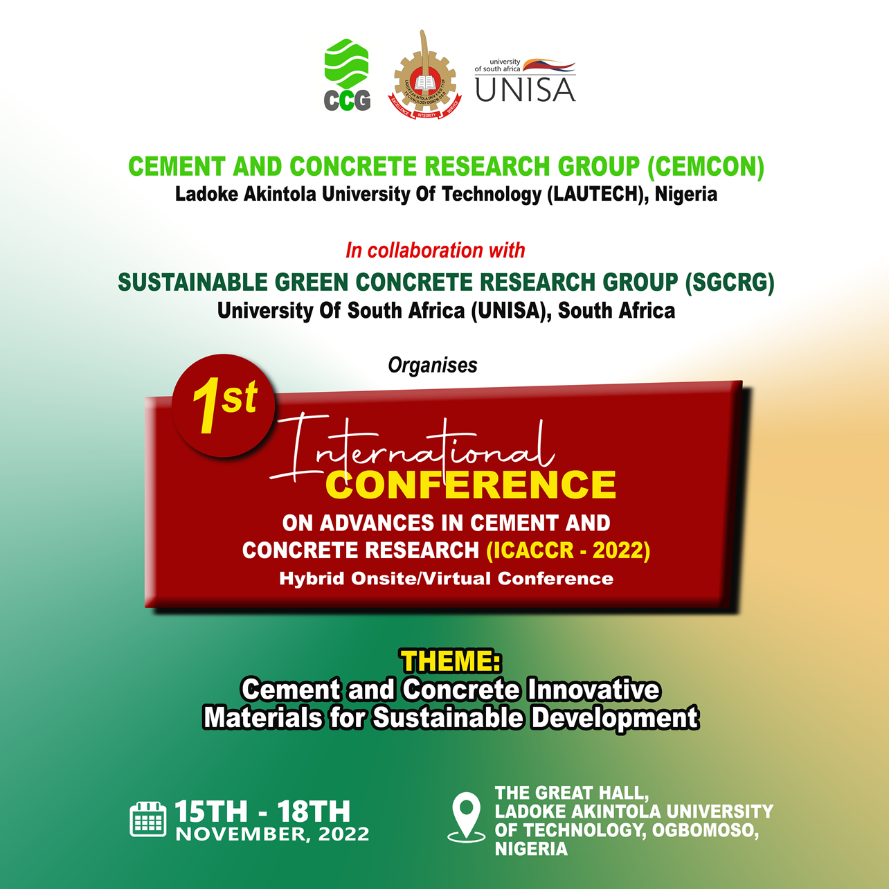 CEMENT AND CONCRETE RESEARCH GROUP (CEMCON)