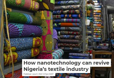 How nanotechnology can revive Nigeria’s textile industry