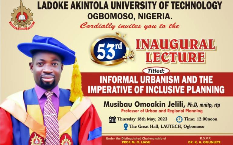 53rd Inaugural Lecture Live Streaming